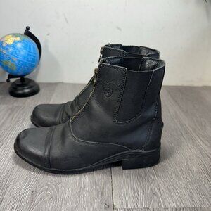 Ariat Ladies 54401 Cobalt XR Devon Pro Zip Paddock Riding Boots Black Sz 5.5
